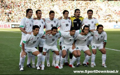 Iranian National Team1 دانلود بازیهای ایران در جام جهانی 2006