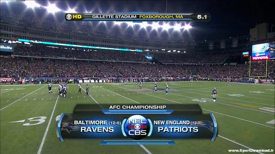 Baltimore Ravens vs New England Patriots