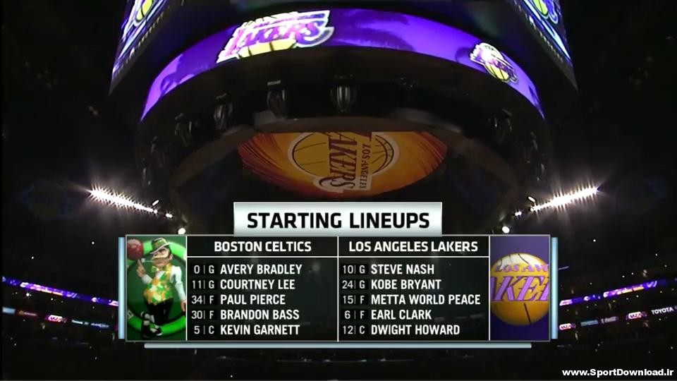 BOSTON CELTICS vs LOS ANGELES LAKERS