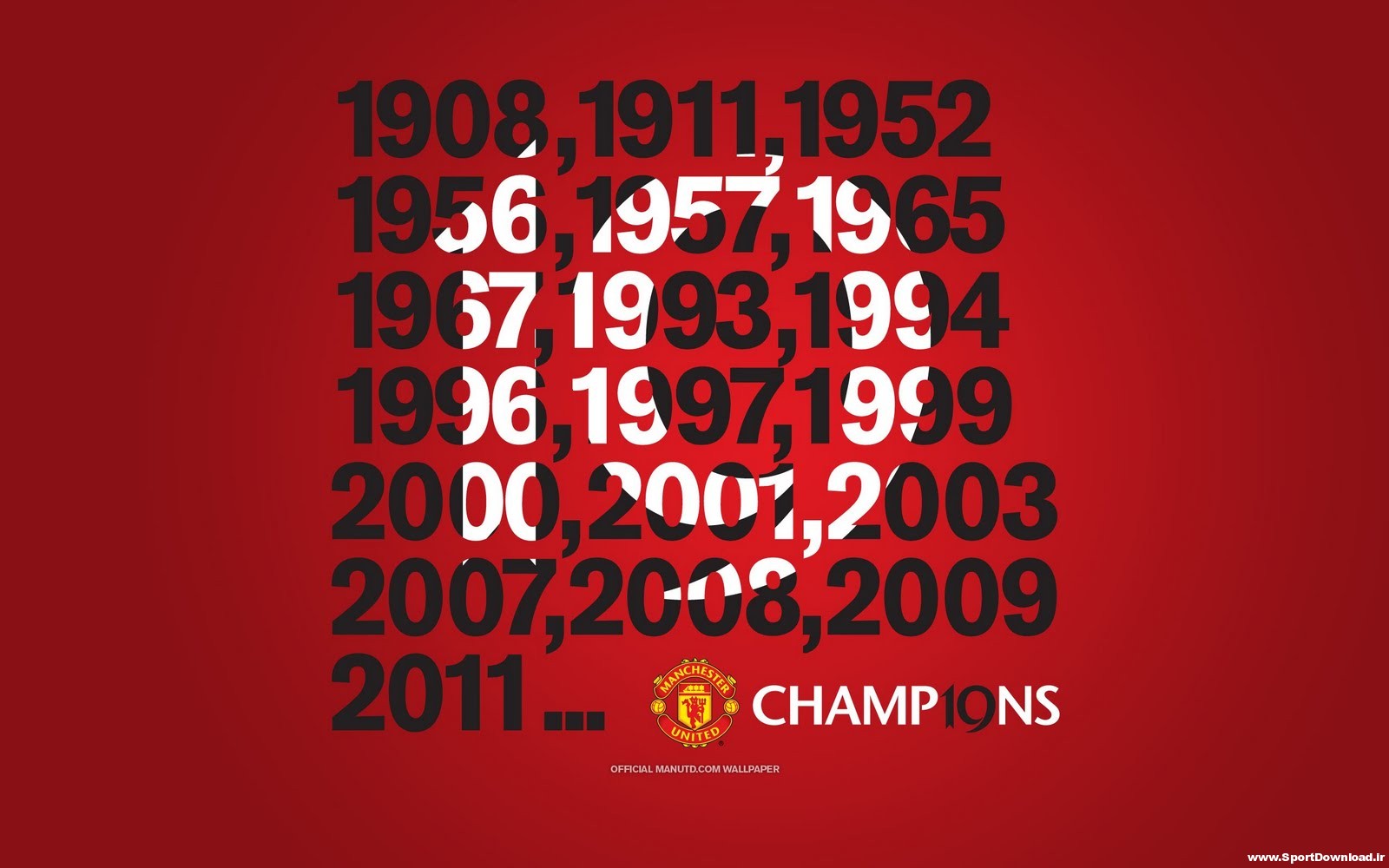 Champ19ns manchester united