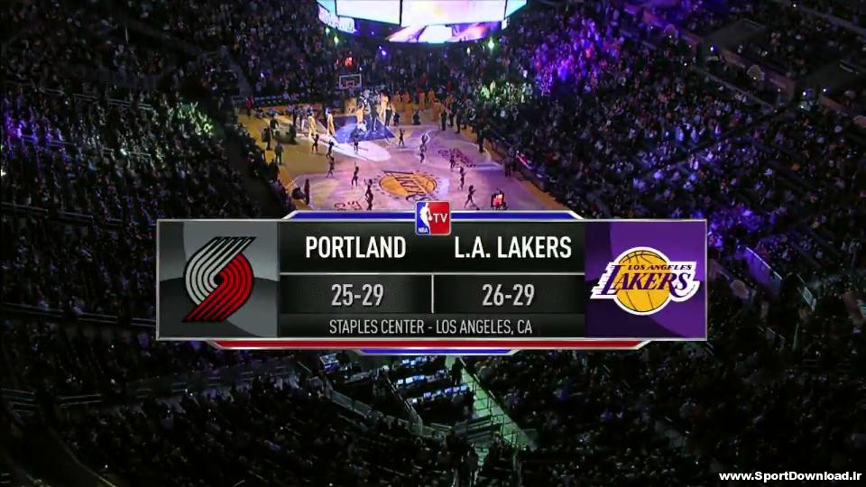 Portland Trail Blazers vs Los Angeles Lakers