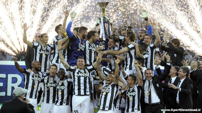 Juventus celebration 2013