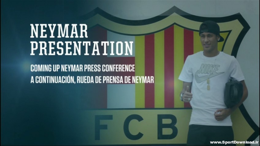 Presentacion Neymar FC Barcelona