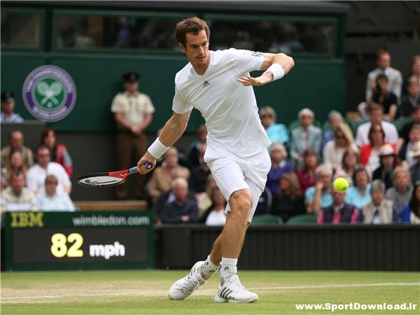 Wimbledon Open Fernando Verdasco v Andy Murray
