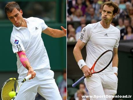 Wimbledon Open Jerzy Janowicz v Andy Murray