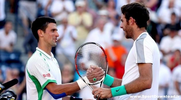 Wimbledon Open Novak Djokovic v Juan Martin Del Potro
