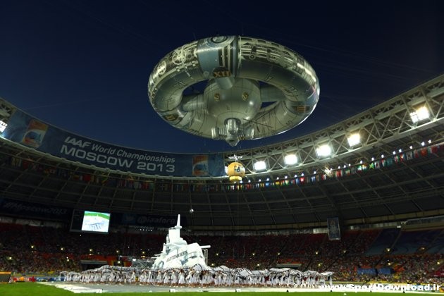 IAAF World Moscow 2013 Opening ceremony