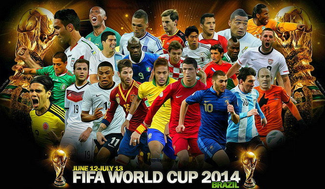 All Goals World Cup 2014