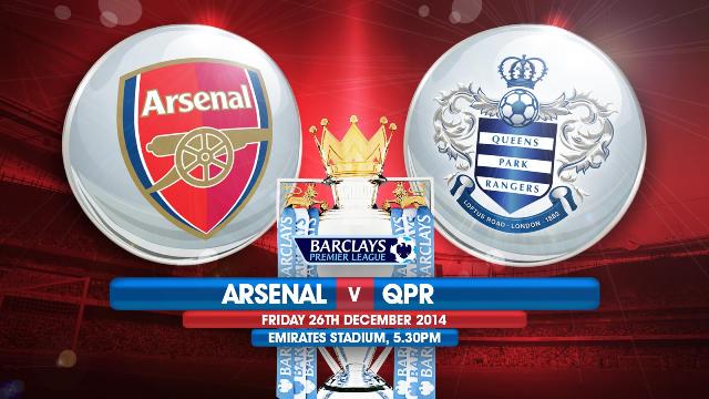 Arsenal vs Queens Park Rangers