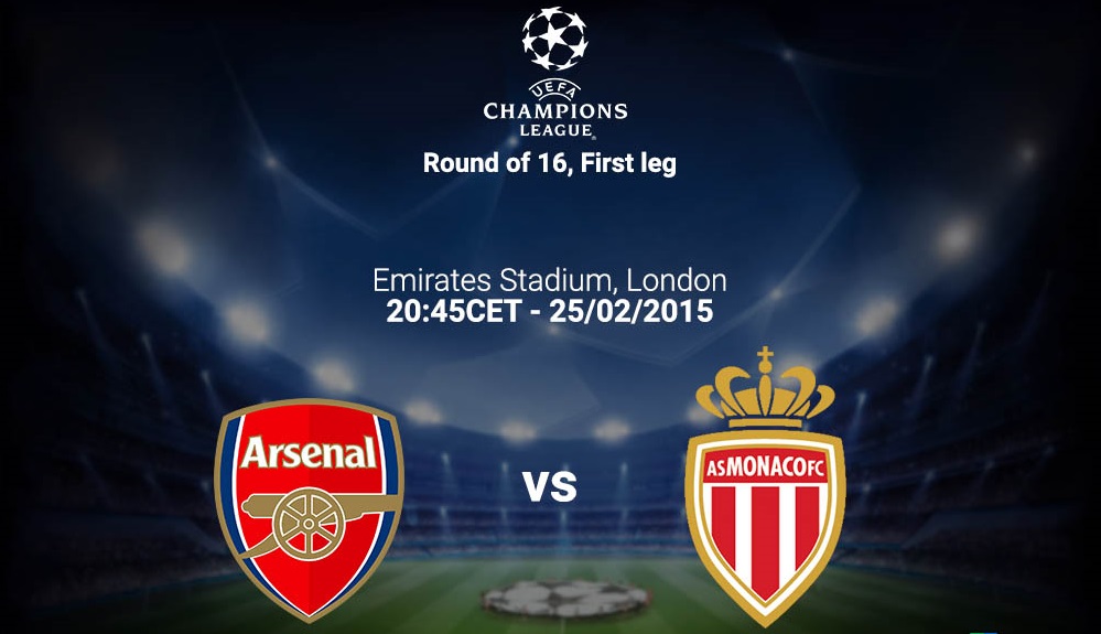 Arsenal FC vs AS Monaco