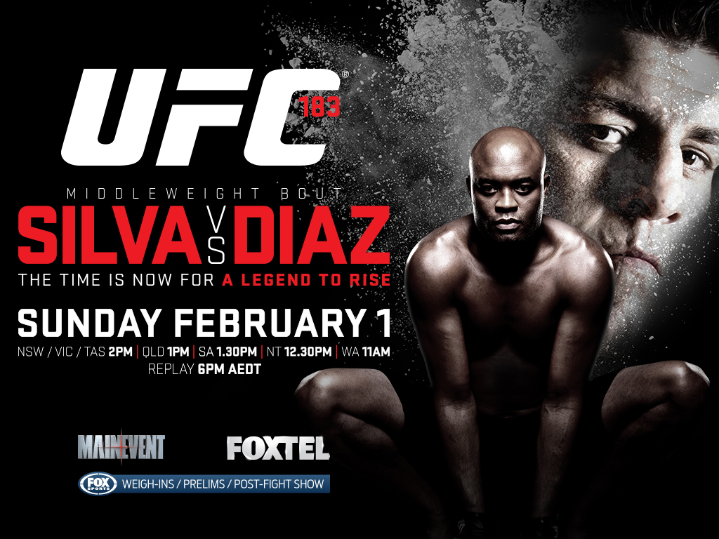 UFC 183 - Silva vs Diaz