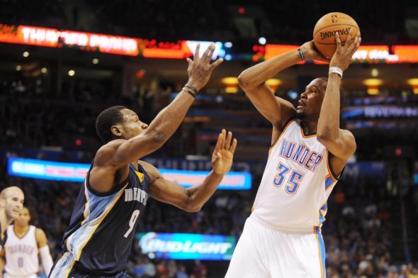 Memphis Grizzlies vs Oklahoma City Thunder