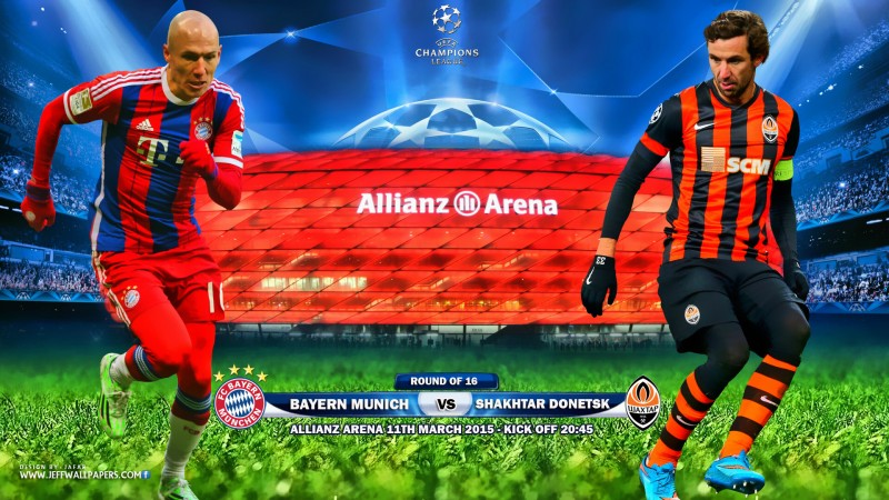 Bayern Munich vs Shakhtar Donetsk