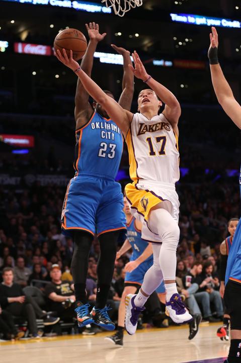 Oklahoma City Thunder vs Los Angeles Lakers