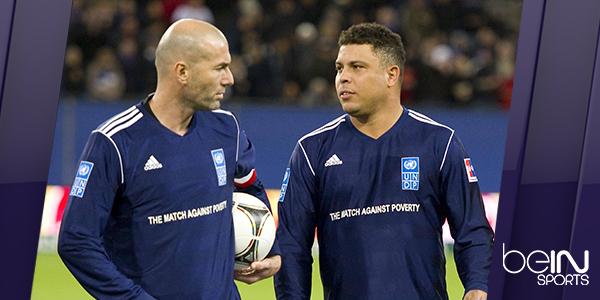 Ronaldo-Zidane XI v AS Saint-Etienne All Stars