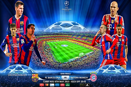 Barca vs Bayern Munich