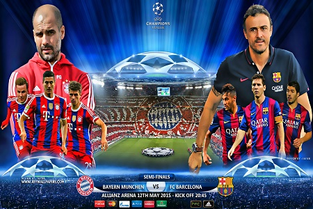 Barca vs Bayern Munich