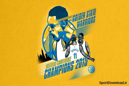 Golden State Warriors 2015 NBA Western Conference Champions Wallpaper