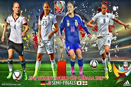 FIFA Womens World Cup Canada 2015 Semi Finals Wallpaper