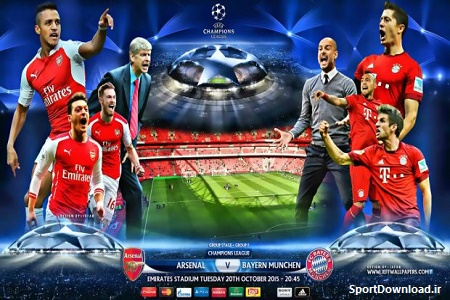 arsenal bayern munchen champions league 2015 by jafarjeef d9c5pfp