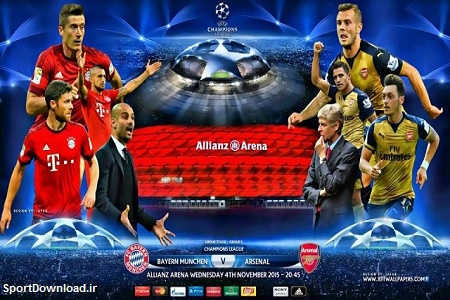 fc bayern munchen v arsenal 2015 16 champions league hd wallpapers