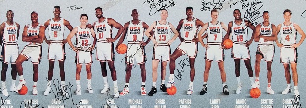 بسکتبال آمریکا (المپیک 1992 بارسلونا)