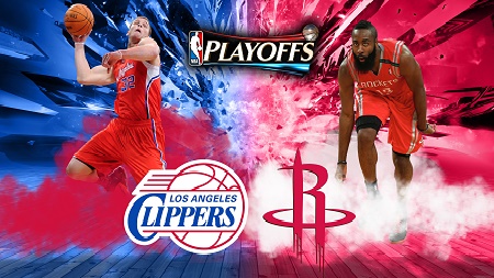 Los Angeles Clippers vs Houston Rockets NBA 2015 Playoffs Western Conference Semifinal Wallpaper
