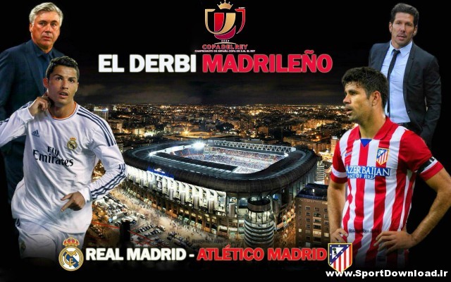 Real Madrid vs Atletico Madrid Copa Del Rey 2014 Wallpaper