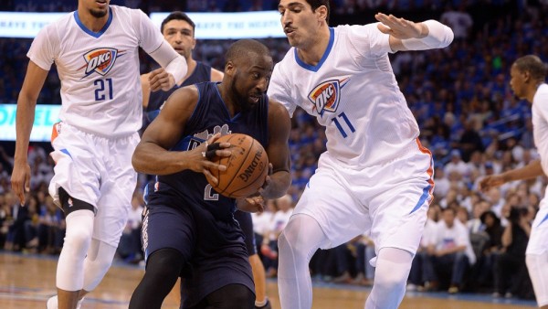 160416232442 raymond felton enes kanter nba playoffs dallas mavericks at oklahoma city thunder.1000x563