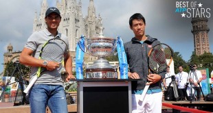 nadal nishikori barcelona bucharest stars 2016