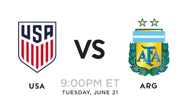 USA v Argentina 2016 Copa