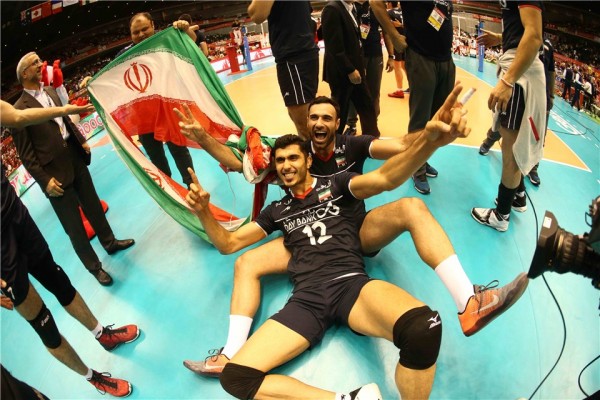 بازی والیبال ایران لهستان 7