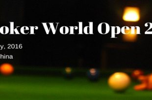 Snooker World Open 2016