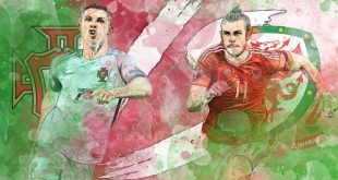 ronaldo vs bale final euro 2016