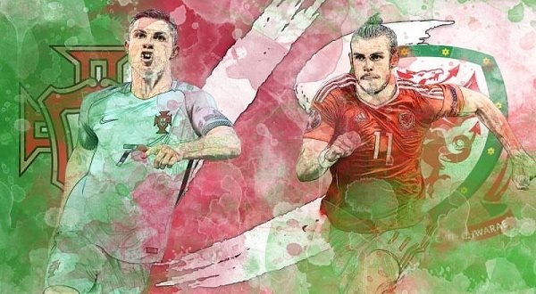 ronaldo vs bale final euro 2016