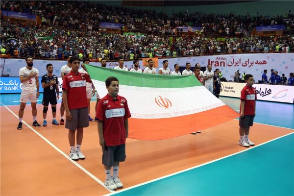 بازی والیبال ایران صربستان 6