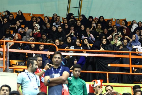 بازی والیبال ایران صربستان 7