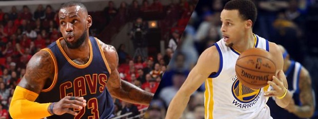 Cavaliers vs Warriors 2016 Finals