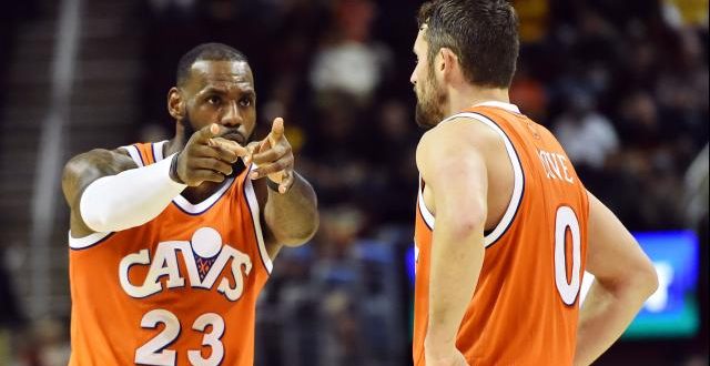 lebron james instructs kevin love