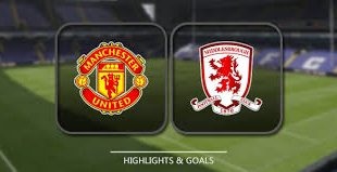 manchester united vs middlesbrough