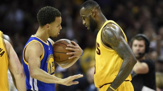 stephen curry and lebron james