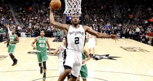 Kawhi Leonard dunk