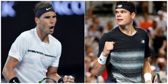 Rafael Nadal vs Milos Raonic