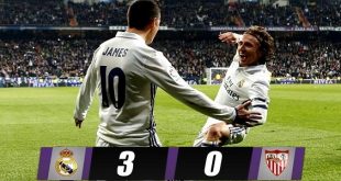 Real Madrid 3 0 Sevilla