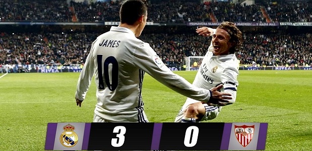 Real Madrid 3 0 Sevilla