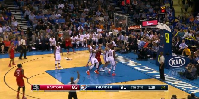 Oklahoma City Thunder vs Toronto Rapto