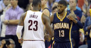 paul george lebron james nba indiana pacers cleveland cavaliers
