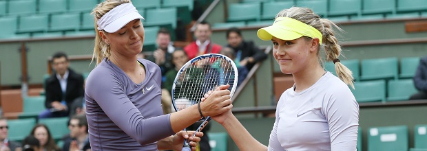 Maria Sharapova VS Eugenie Bouchard 13