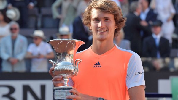 zverev rome 2017 sunday trophy