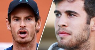 Andy Murray Karen Khachanov French Open 2017 813148